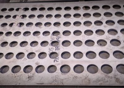 CHAPA PERFORADA 500 BRINELL